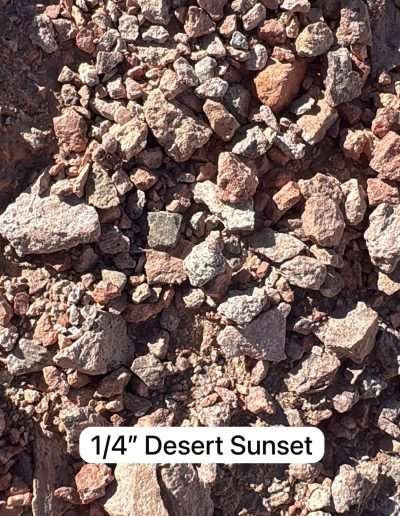 Desert Sunset 1/4"