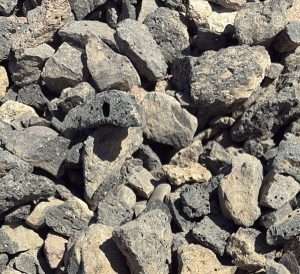RAILROAD BLACK Decorative Rock