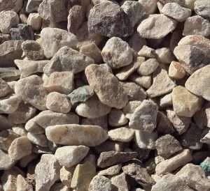 WHITE Decorative Rock 1